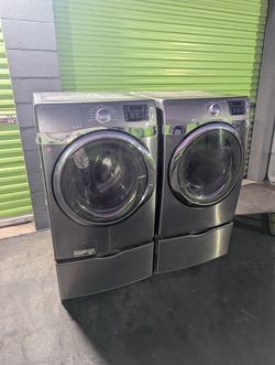 Samsung Front Load Washer and Dryer Set