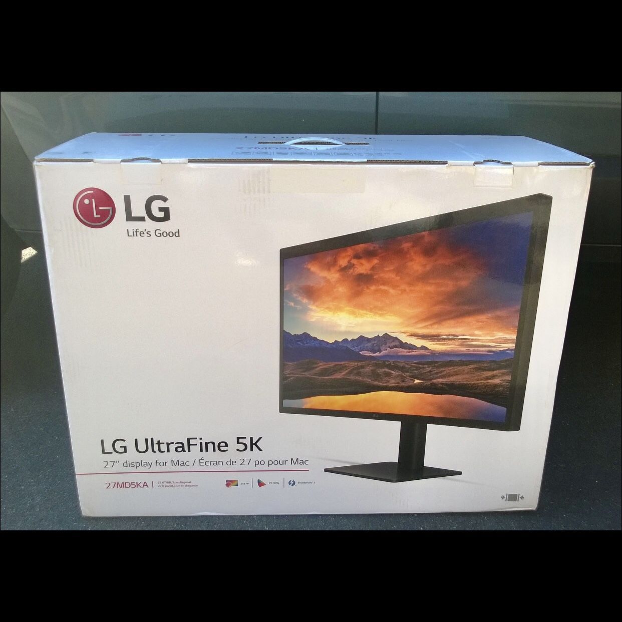 NEW In Box! 5k Ultra Fine Monitor - LG-27MD5KA (NIB) - Moving, Must Sell ASAP!