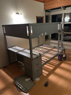 Full over full bunk bed
