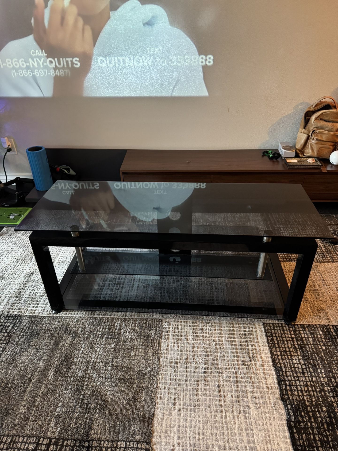 Glass TV Stand