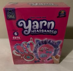 Purple Ladybug Craft Your Own Yarn Headbands Kit