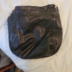 Black Leather  Chiarini Hand Bag