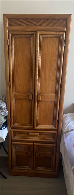 Dresser and cabinet
