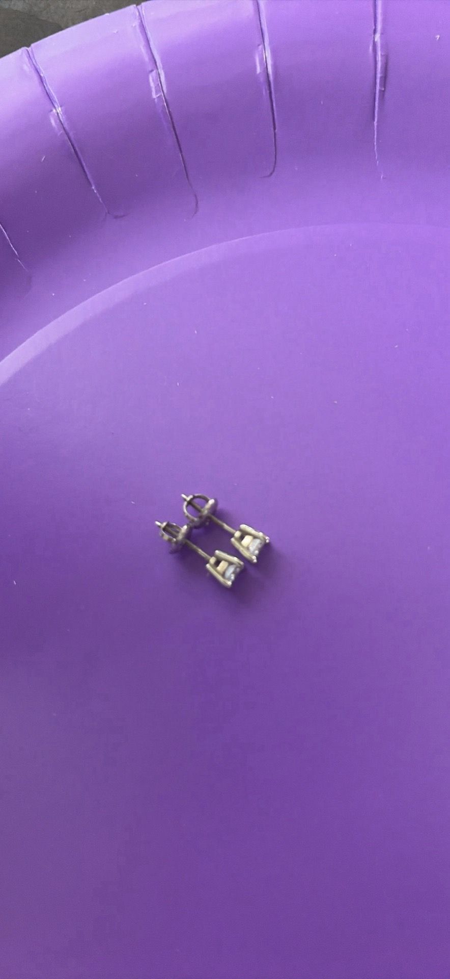 Diamond earrings