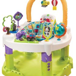 ExerSaucer Triple Fun+ World Explorer Bouncing Activity Saucer

