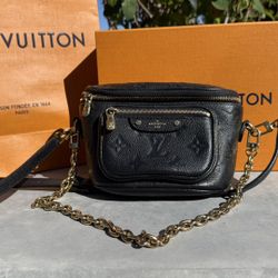 Louis Vuitton Mini Bumbag-Monogram Empreinte Leather