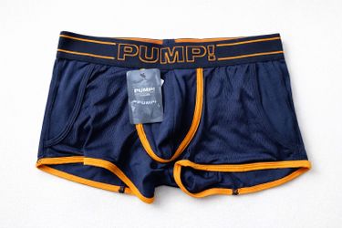 NEW PUMP! Men’s Athletic Boxer Briefs – Size Medium l, Mesh Performance
