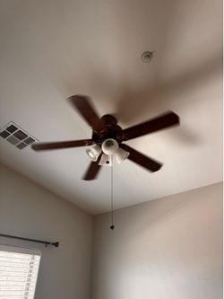 Ceiling fans - wood / brown look