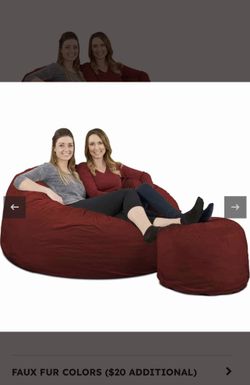 (2) Foam Bean Bag/ Sack