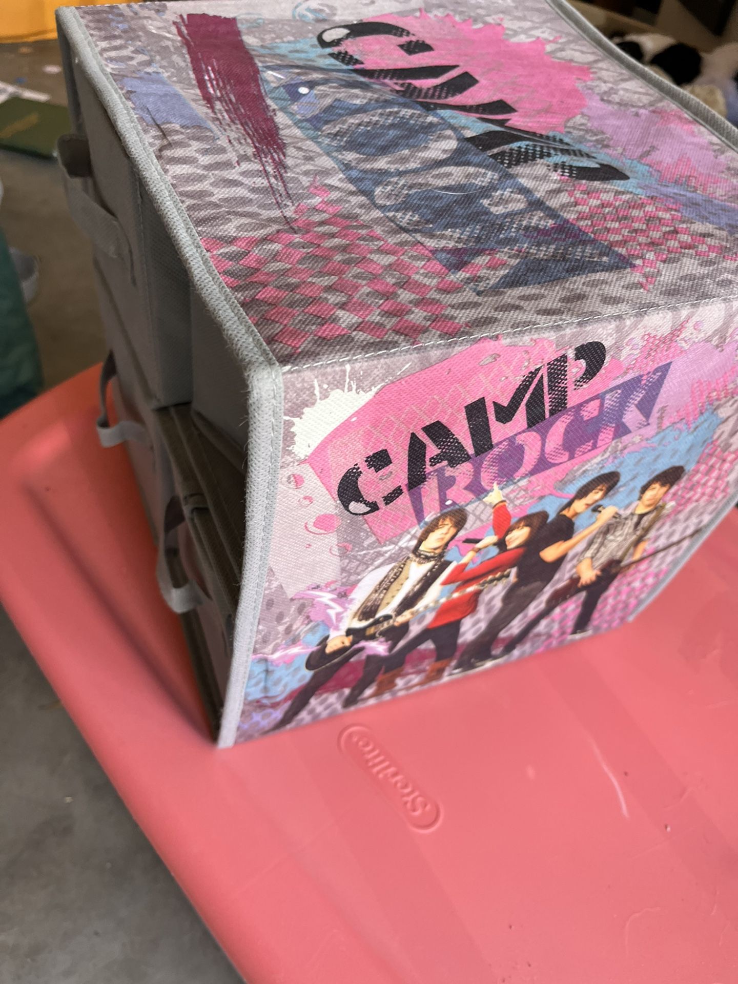 Camp Rock With 4 Cubby Storage Drawers