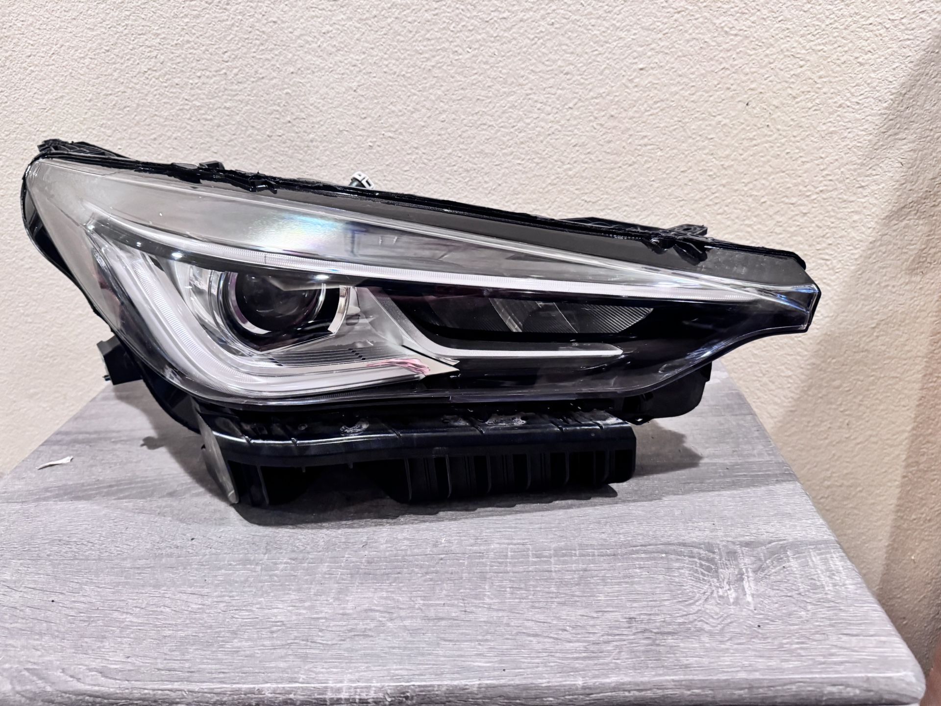 2018 To 2023 INFINITI QX50 RH HEADLIGHT FULL LED