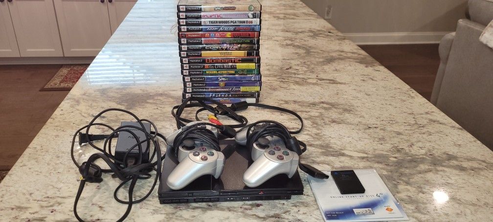 PS2, Controllers, Games