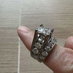 5 CTW Wedding Ring in 14K Size 5