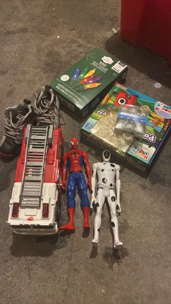 Mixed Lot:Boys  Toys, Lights & Shoes