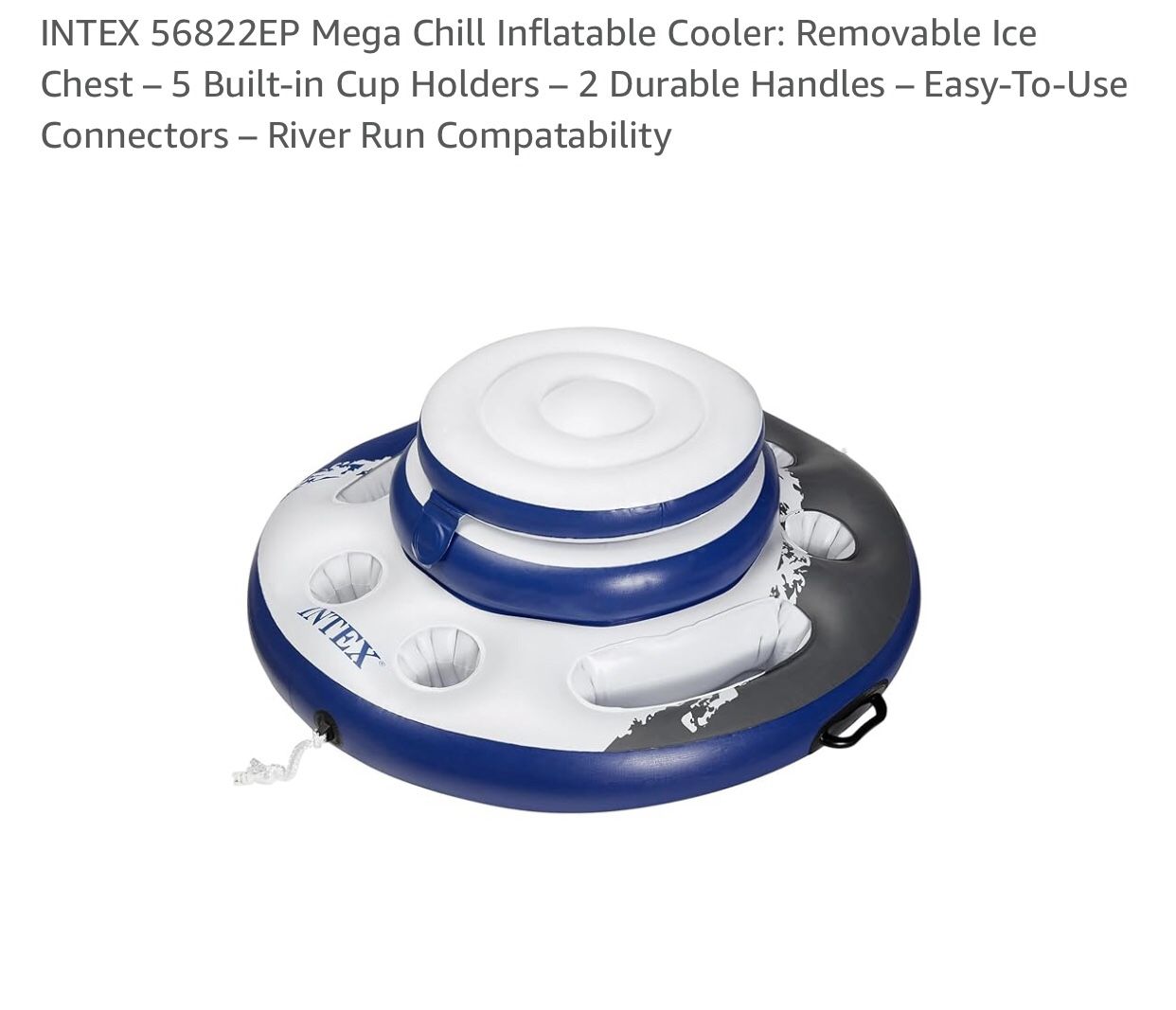 INTEX Mega Chill Inflatable Cooler Float