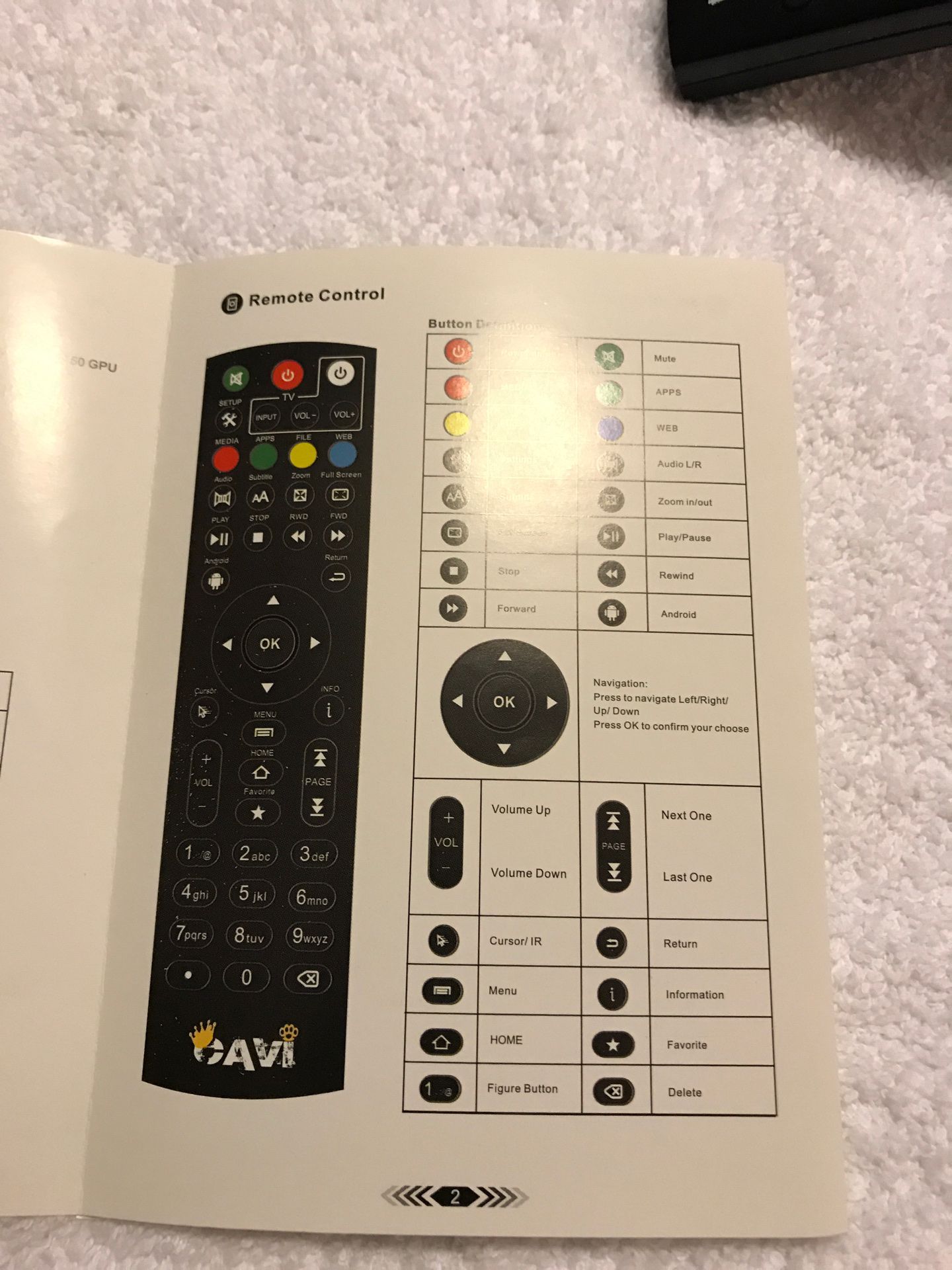 CAVI - user Guide