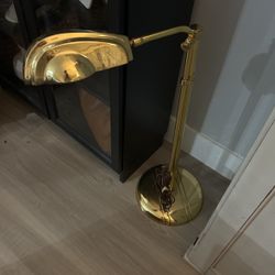 Vintage Antique Brass/gold Lamp 