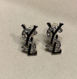 Ysl Earings / Aretes
