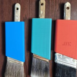 Hard Covers For Angular Sash Paintbrushes 