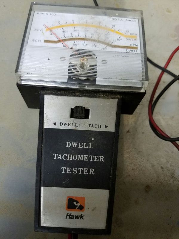 Vintage Hawk Dwell meter and tachometer tester for Sale in Olympia, WA OfferUp