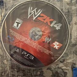 WWE 2k14 PS3