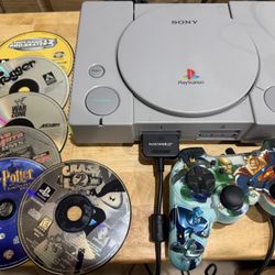 PS1 Playstation Bundle TESTED AND WORKING 