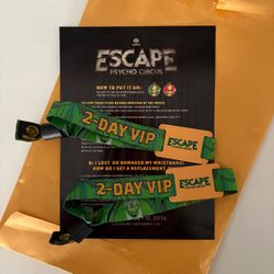 Escape Tickets