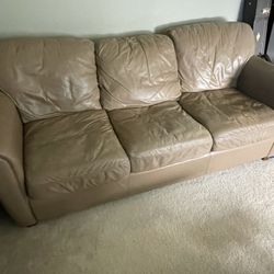 Leather Couch