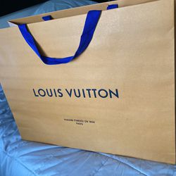 Louis Vuitton Large Gift Bag Ex Cond 