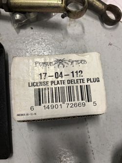 Jeep Poison Spyder License Plate Delete 