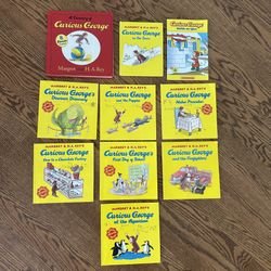 Collection of Curious George Books (10 of them)