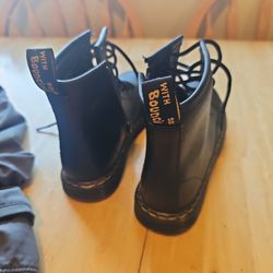 Girls Size 4 DOC Martin's BOOTS,  BOOTS,  SKETCHERS SANDALS