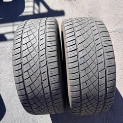 Pair (2) 255 45 20 Continental ExtremeContact DWS 06 Plus tires 50%