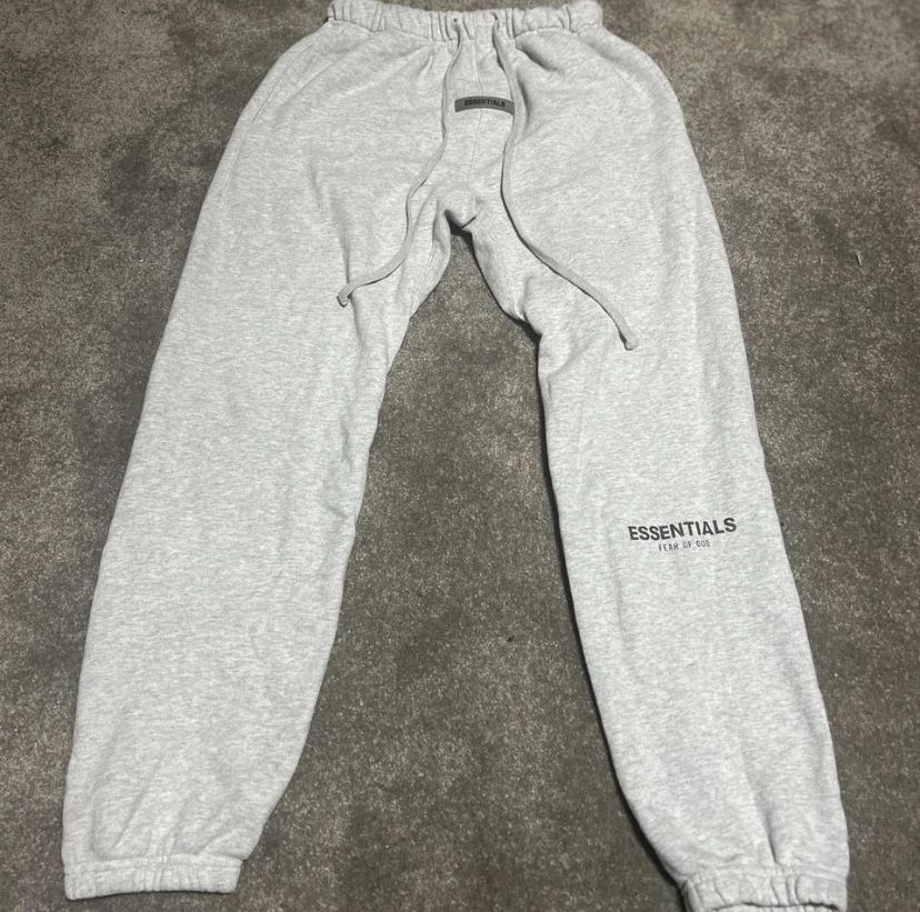 Grey Essentials Joggers