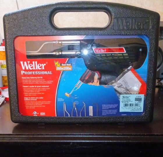 THIS PROFESSIONAL WELLER SOLDERING GUN WITH DUAL HEAT