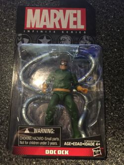 Doc Ock 3.75 inch action figure Marvel Infinite Series, Doctor octopus. Spider-man Villain, Hasbro