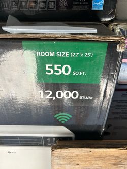 LG 12,000 BTU window air conditioner AC unit