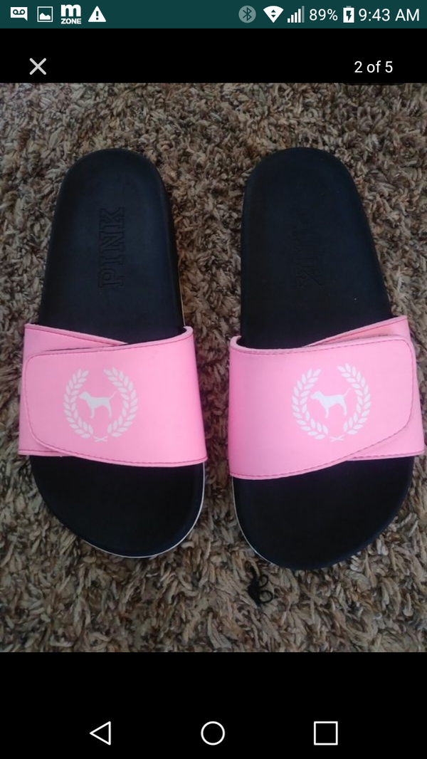 Vs Pink Velcro Slides For Sale In Indianapolis In Offerup