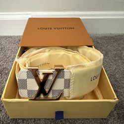 Louis Vuitton Belt Damier Azur M9608 Size 42/105cm