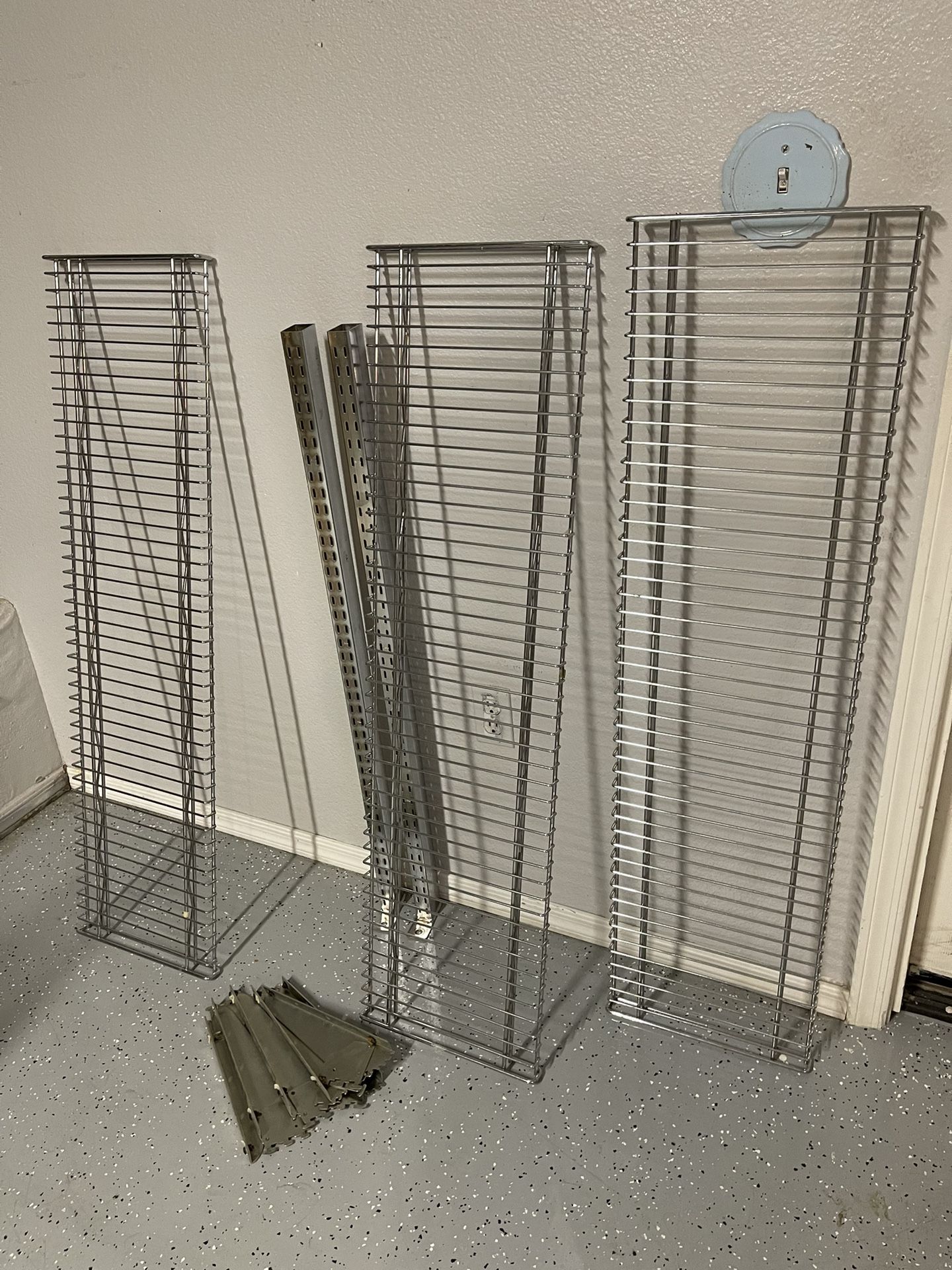 Heavy Duty Wall-Mount Wire Shelving 