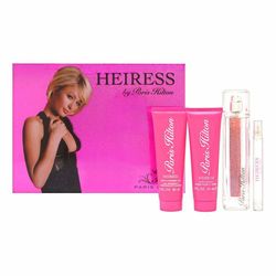 PARIS HILTON - HEIRESS 4PC SET ( 3.4 EDP + 3.0 BL + 3.0 SG + 0.25 EDP ) ( W )