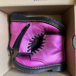 Pink Dr.Marten Boots Child 9 