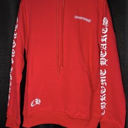 Chrome Hearts Red Hoodie Large 