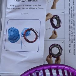 Hat Scarf Loom With 5 Yarn 