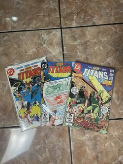 Dc New Teen Titans Comic Lot , 12 Total 