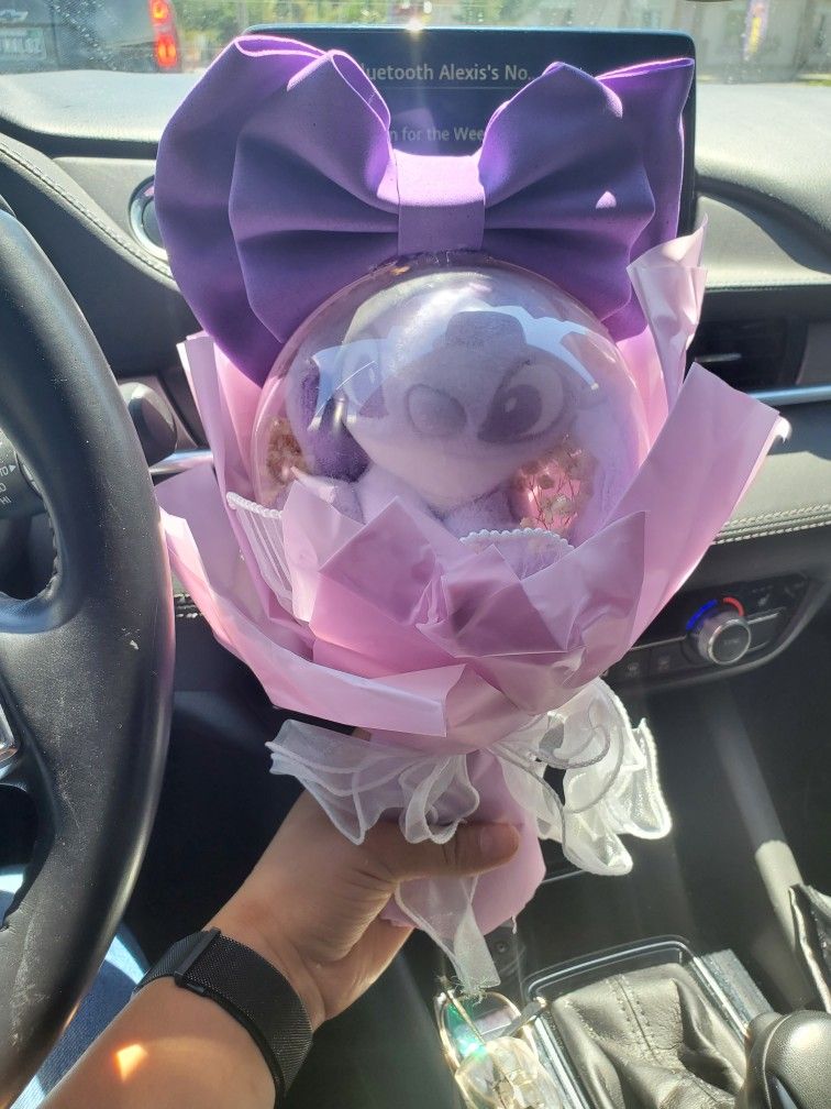 Purple Stitch Bouquet Disney Lilo and Stitch