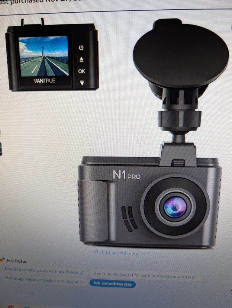 Vantrue Dash Cam