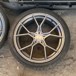 4 New Wheels And Tires
