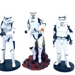 Star Wars PVC Figures Lucas Film Disney Lot 3pcs