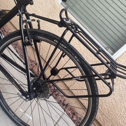 Pak rak w/waterproof panniers